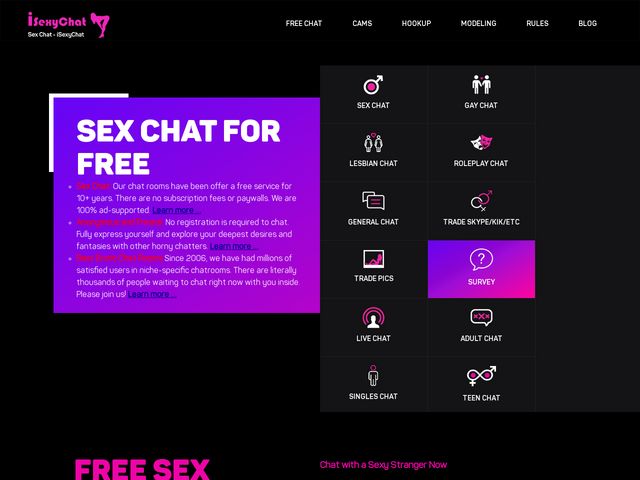 Completley Free Sex Chat.